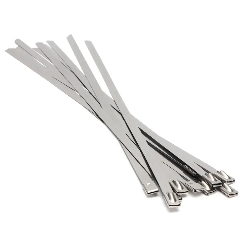 10 Colliers INOX pour échappement