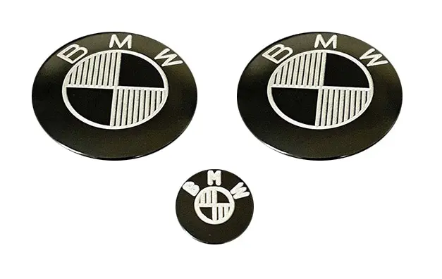 2 badges réservoir + 1 badge capot de selle BMW | Ex-Motorcycle