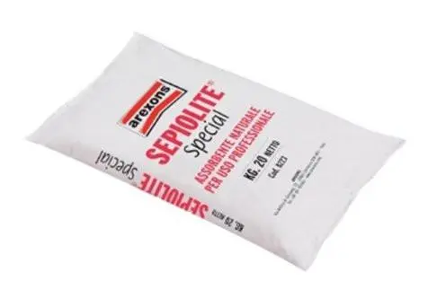 Absorbant 20 kg naturel huile / essence / produit chimique