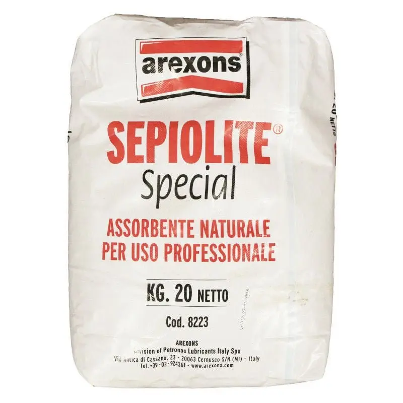 ABSORBANT AREXONS POUR HUILE, PRODUIT CHIMIQUE, EAU (20Kg DE GRANULES)