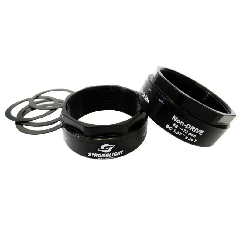 Adaptateur Cuvette Intégré Stronglight Pour Passer De Bb30 (42 mm) En Filetage Anglais - Bsc - 1,37X24