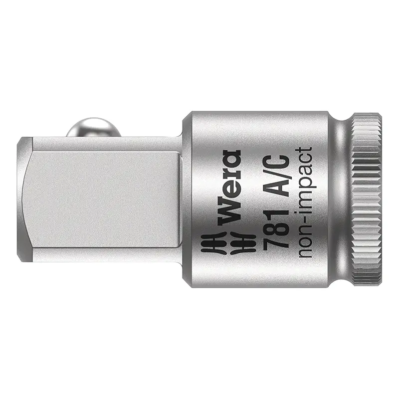 Adaptateur De Douille Wera 781A 1-4 Vers 1-2 (Vendu A L'Unite) -Marque Allemande Pour Les Ateliers-