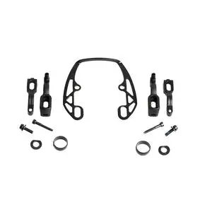 Adaptateur EVO2 pour un frein, avec platine de montage EVO2, noir