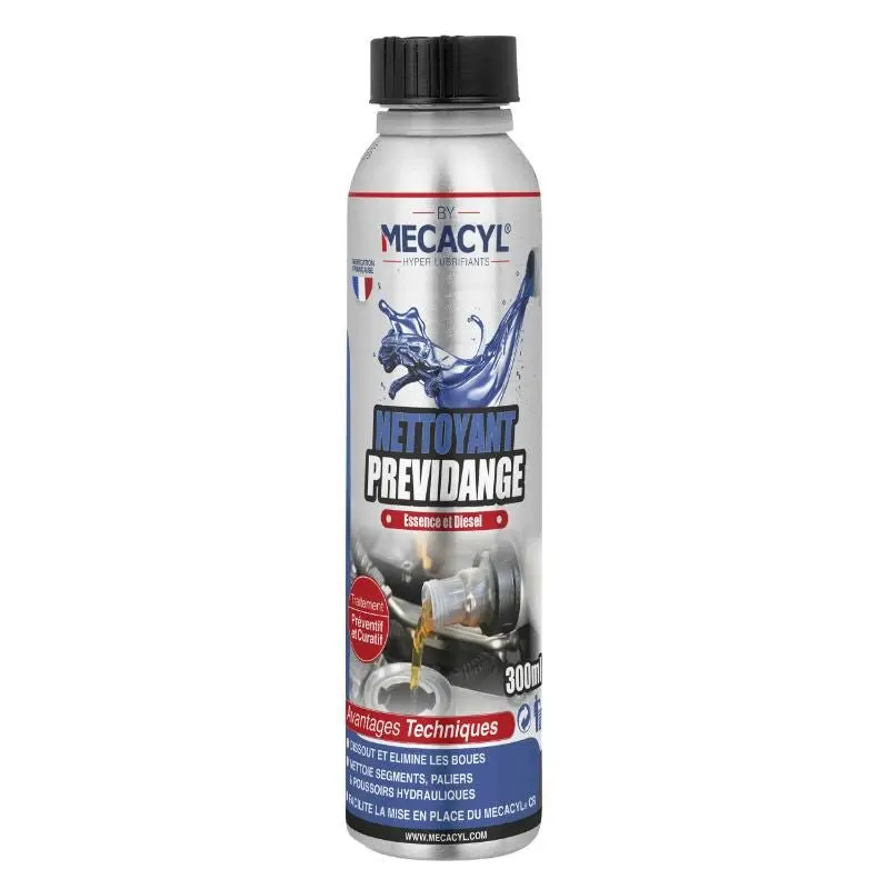 ADDITIF HUILE MOTEUR NETTOYANT PRE-VIDANGE MOTEUR ESSENCE ET DIESEL 300 ml