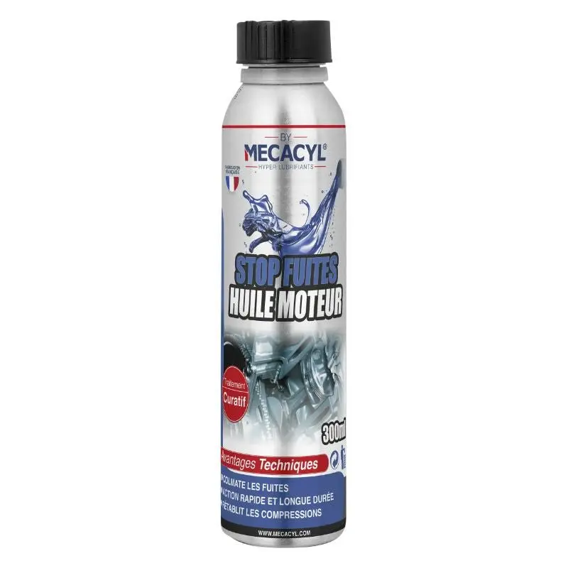 ADDITIF HUILE MOTEUR STOP FUITES  ACTION RAPIDE ET LONGUE DUREE 300 ml