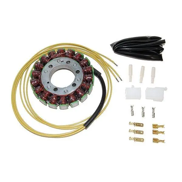 Alternateur adaptable origine HONDA VTR250 / KAWASAKI ZX / SUZUKI VZ800 ELECTROSPORT
