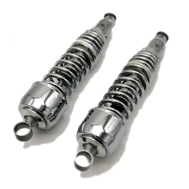 Amortisseurs moto universels 325 mm Chrome