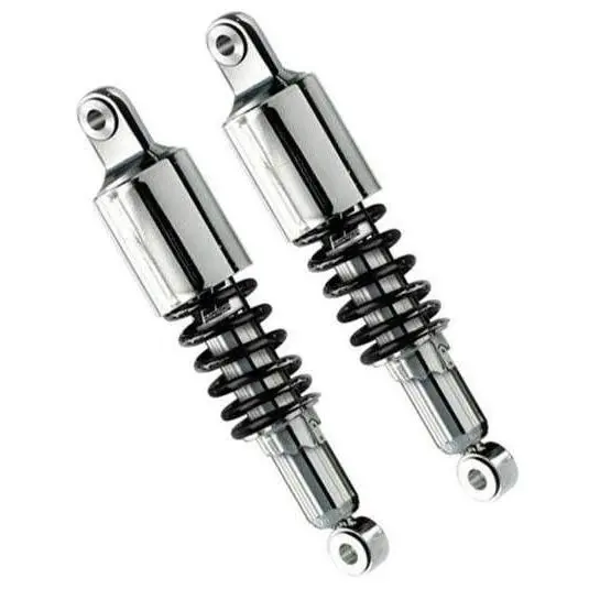 Amortisseurs moto universels RD222-P ressort noir cache 100mm-280 à 370 mm | YSS