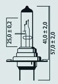 Ampoule H7 12V 55W PX26D
