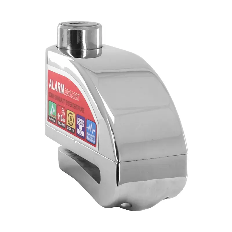 Antivol Bloque Disque P2R Avec Alarme Sonore Diam 6 mm Chrome