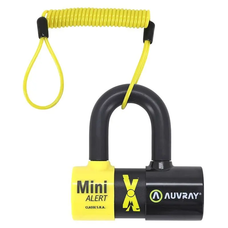 Antivol  moto U SRA Compact & Alarme 120 dB | AUVRAY Xtrem Mini Alert