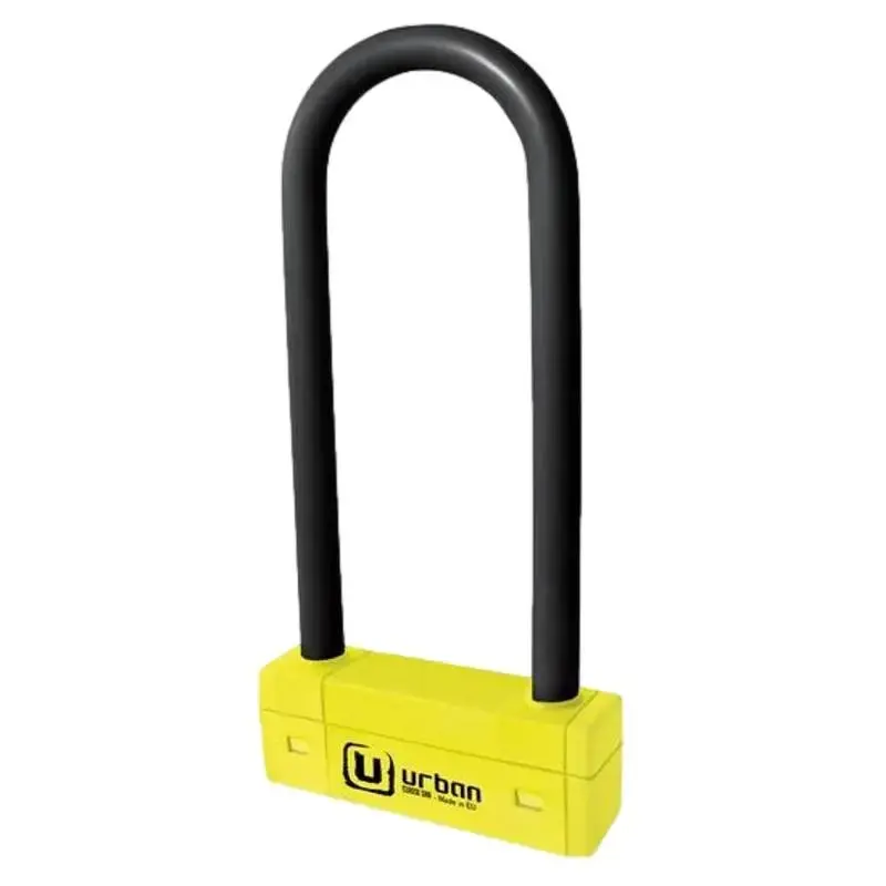 Antivol moto U - UR85 - ø18 - 85*250 Homologation SRA Noir & Jaune