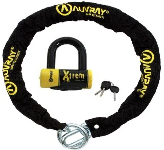 ANTIVOL U XTREM SRA + CHAINE 120 D.10