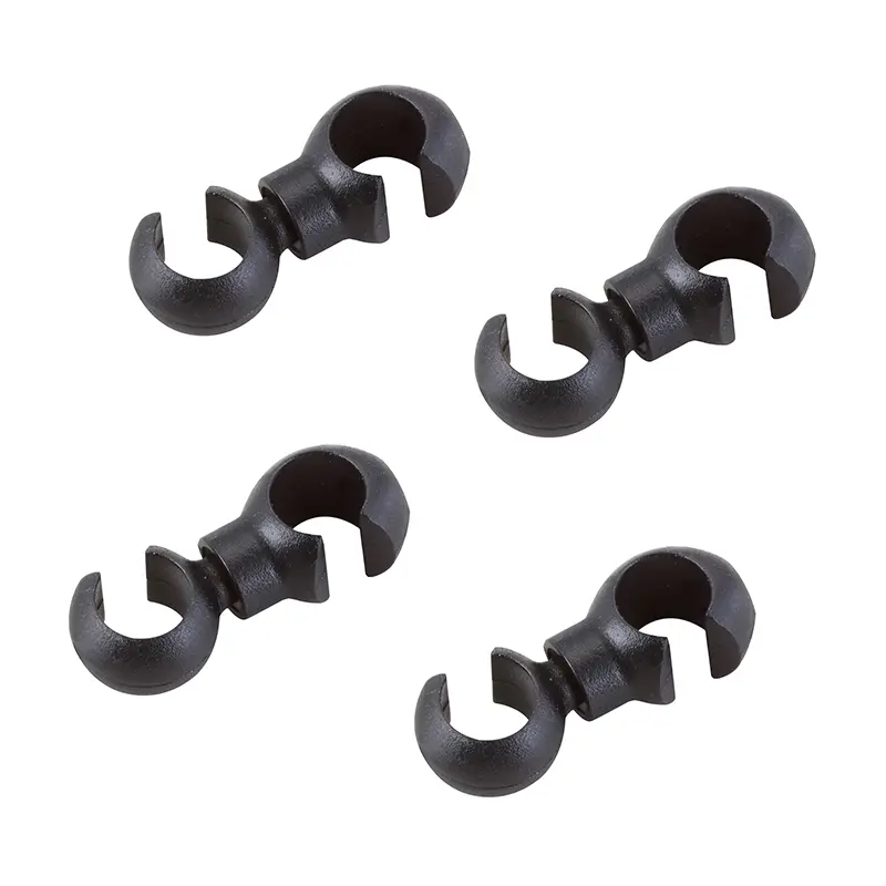 Attache Gaine Frein-Dérailleur Elvedes Diam 4,3 mm Noir (Vendu Par 4)