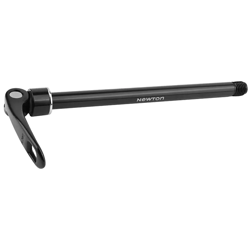 Axe Traversant - Blocage Type Rapide Roue Arrière Filetage M12 X 1.5 mm Pour 12 X 142 Noir Pour Shimano (160.5 mm Hors Butee Dont Filetage 13.5 mm) -Newton-
