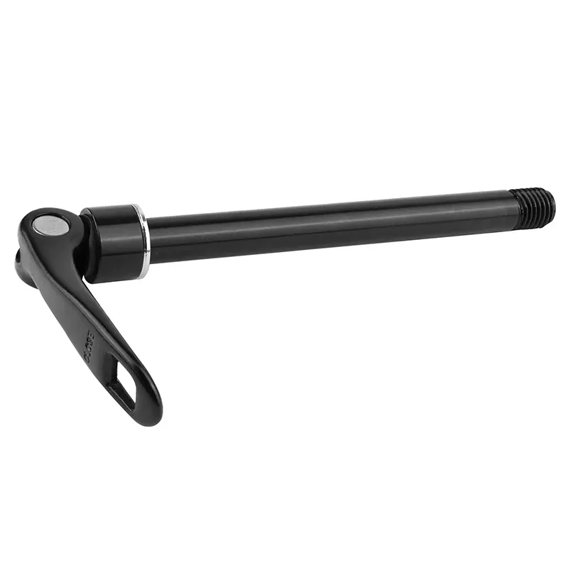 Axe Traversant - Blocage Type Rapide Roue Avant Filetage M12 X 1.5 mm Pour 12 X 100 Noir Pour Shimano (121.5 mm Hors Butee Dont Filetage 13,5 mm) -Newton-