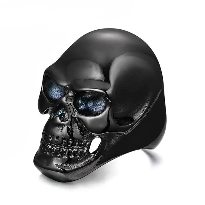 Bague biker - Blue Eyes Reaper