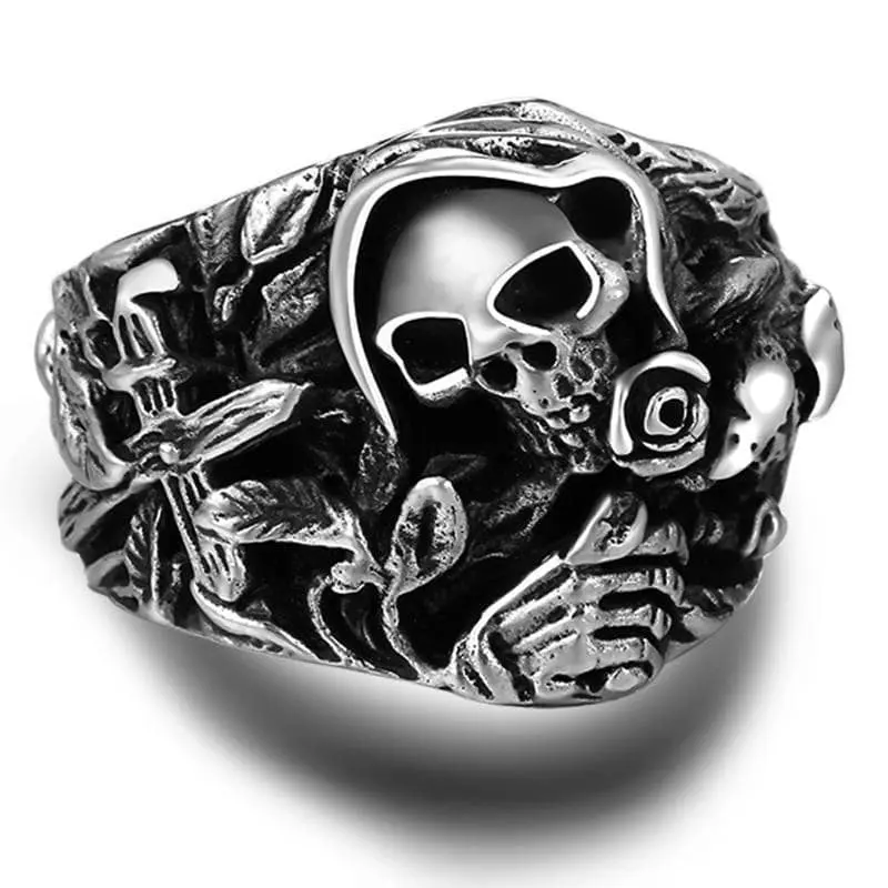 Bague biker - Death Whisper