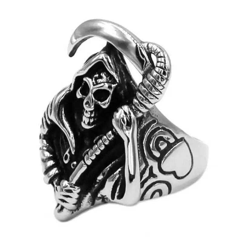 Bague biker - Faucheuse