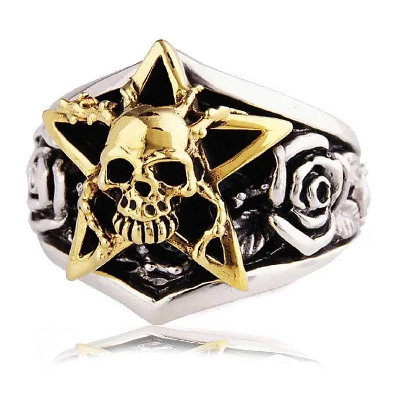 Bague biker - Hellstar Biker