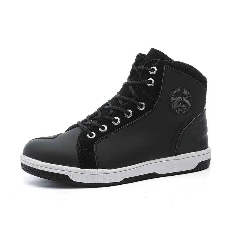 Basket Moto homme été - Noir / Gris