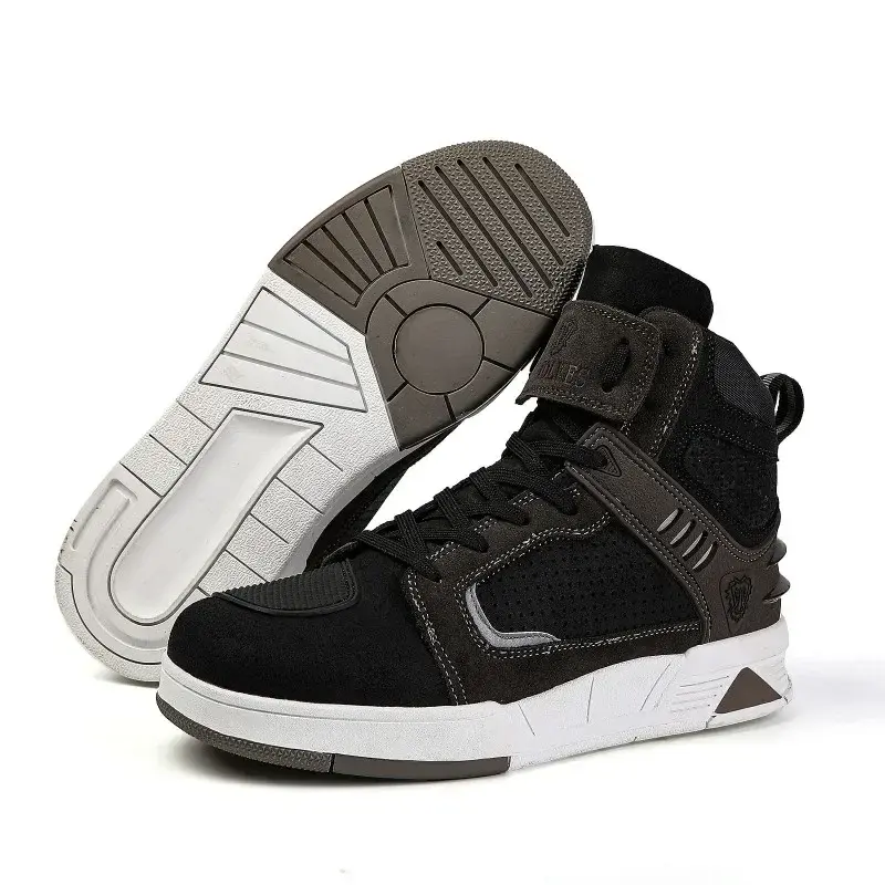 Baskets moto montante  - Noir