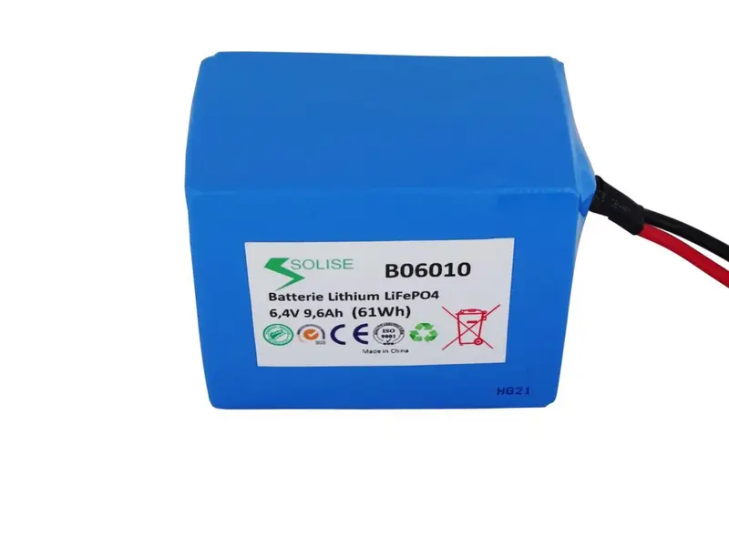 Batterie Solise 6V 9,6Ah B06010