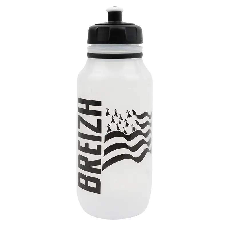 Bidon Ta Pro Bretagne Blanc Deco Noir 600Ml (Visser)