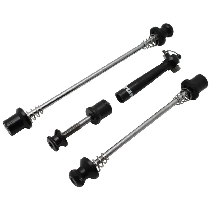 Blocage Antivol De Roue Avant-Arrière + Tige De Selle Newton Noir (Kit 3 Pieces)