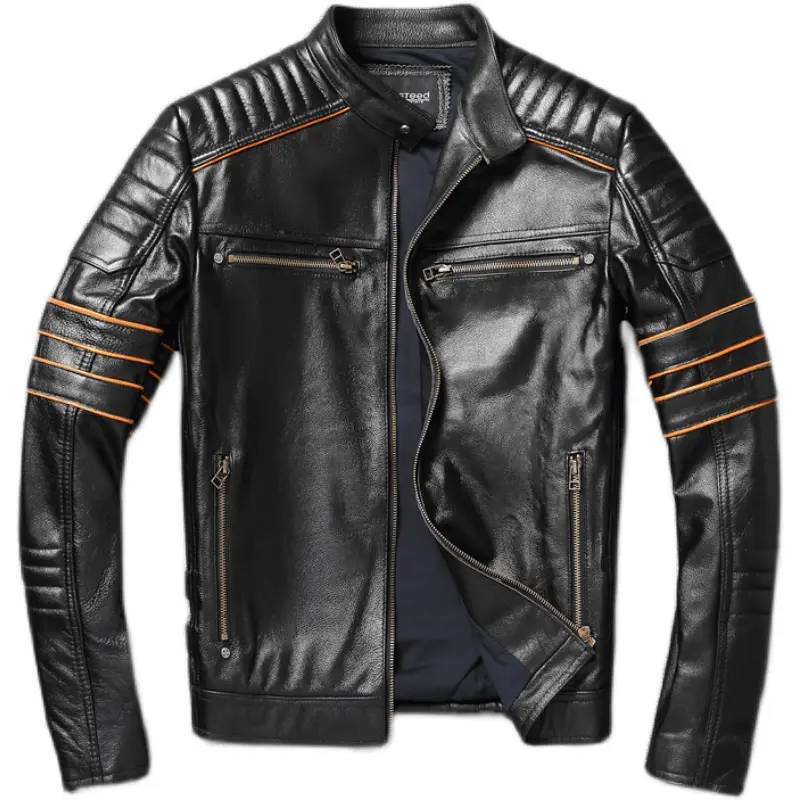 Blouson biker homme - Tête de mort