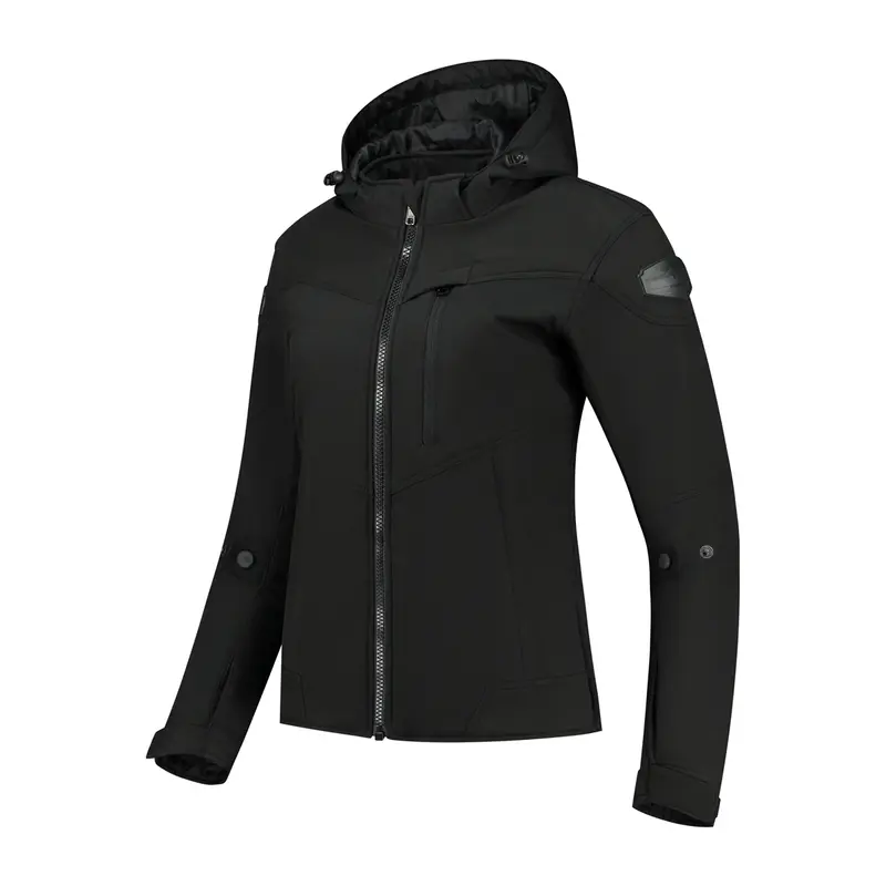 Blouson de moto femme - Jack Ann noir