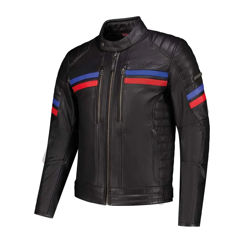 Blouson de moto homme AA - Jack Steve noir
