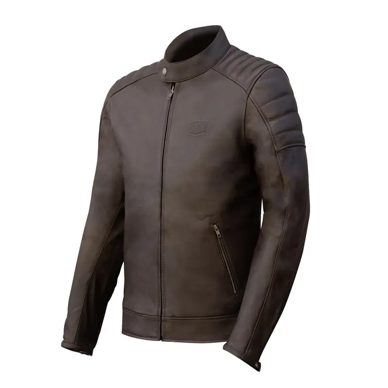 Blouson de moto homme AA - Trophy marron