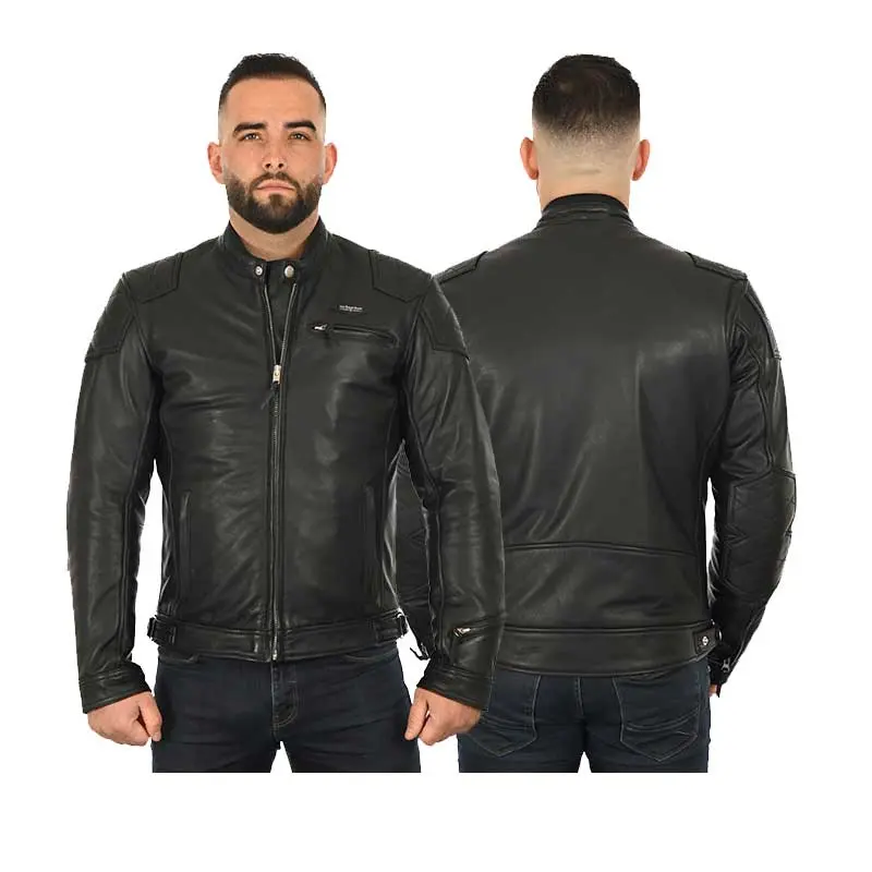 Blouson moto cuir homme RACE CE AA | The Royal Racer