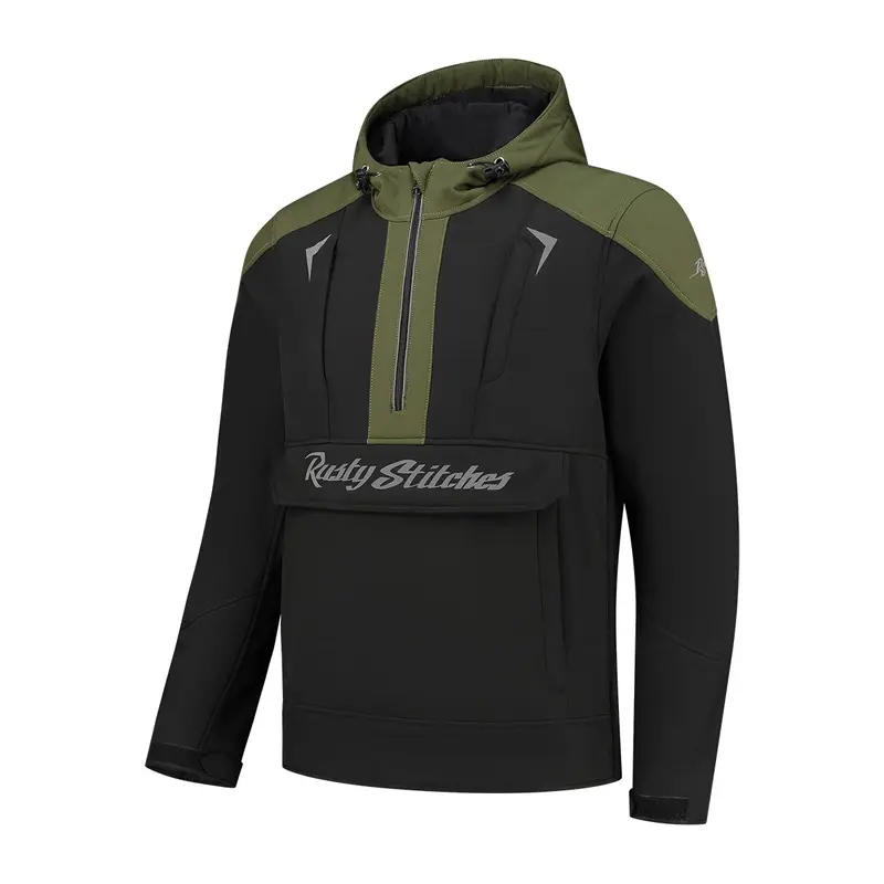 Blouson moto homme - Orlando Noir & Vert