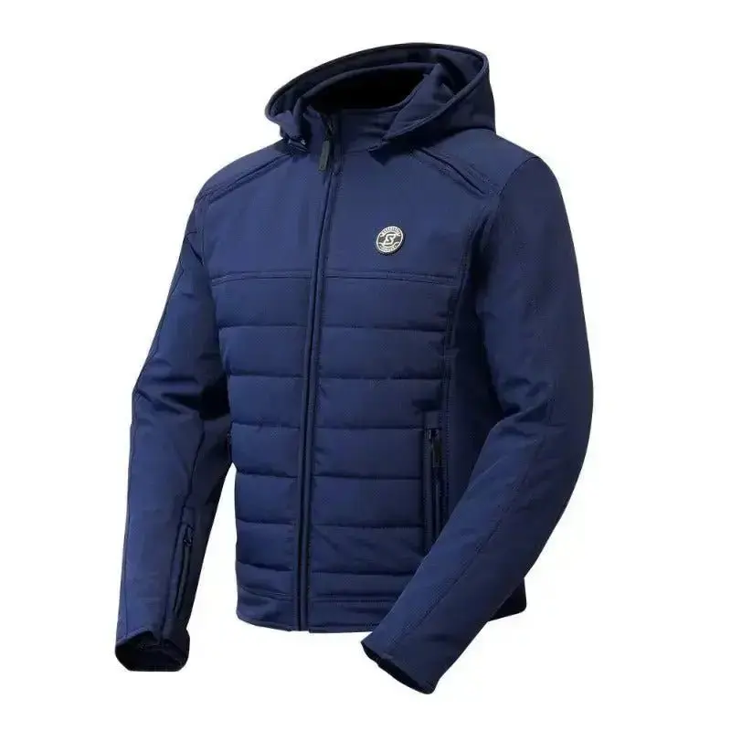 Blouson Moto/ scooter textile homologué - EVO Bleu