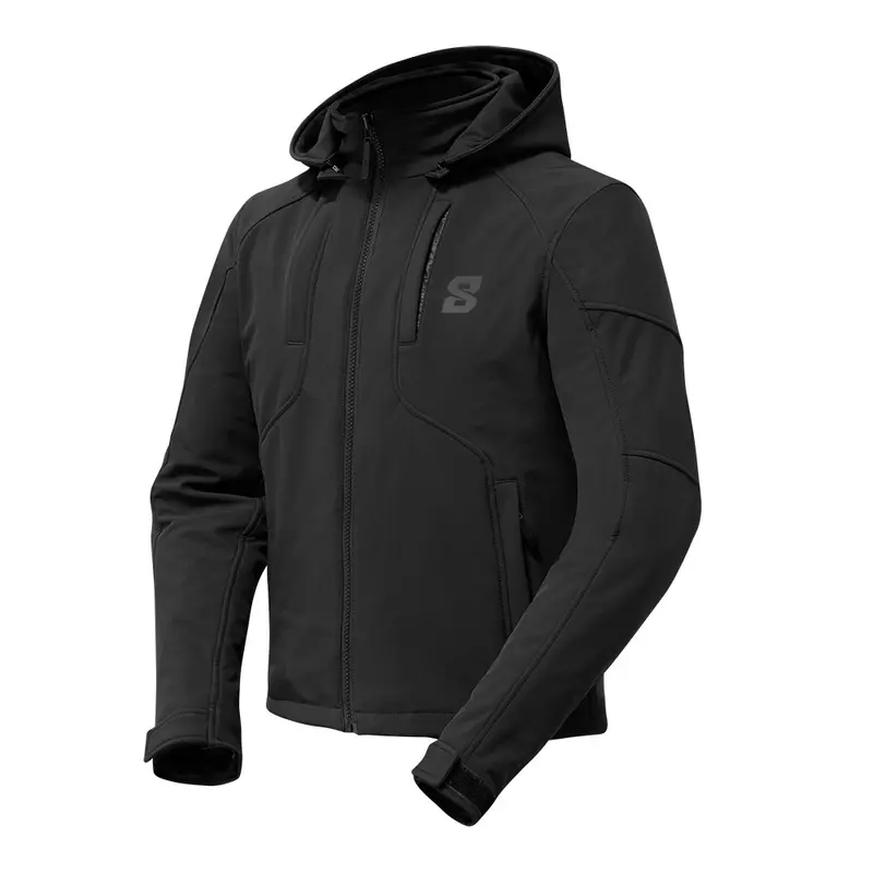 Blouson Moto Urbain Noir Homme - Protection CE Niveau 2 - CIRRUS SPRING