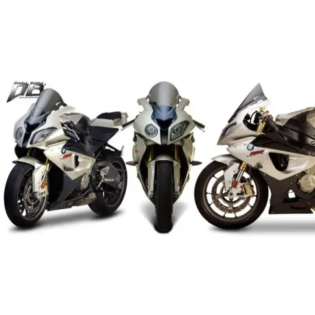 BMW HP4 et S1000RR Bulle double courbure FUMÉ FONCÉ