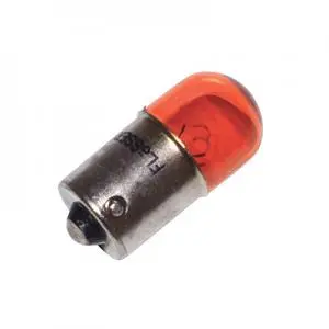 Boite 10 ampoules 12V 10W BA15s Orange