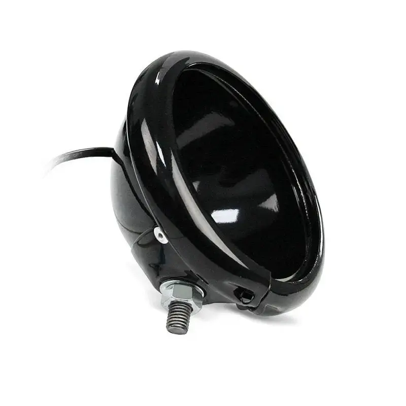 Boîtier pour Phare LED moto 5,75" Universel - Feu avant  noir