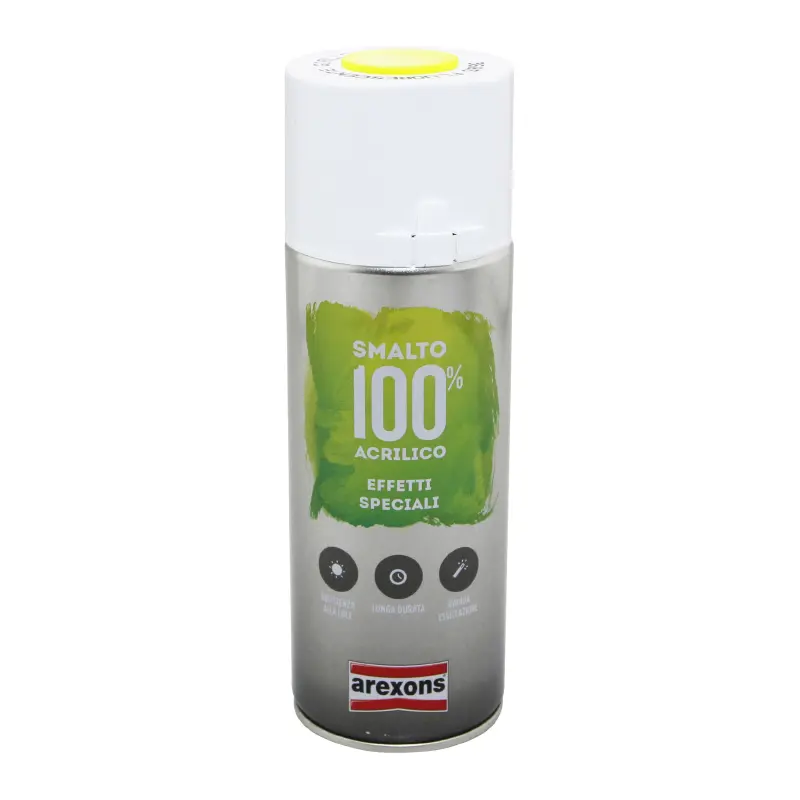 Bombe De Peinture Arexons Acrylique 100 Fluo Jaune Aerosol 400 Ml (3685)