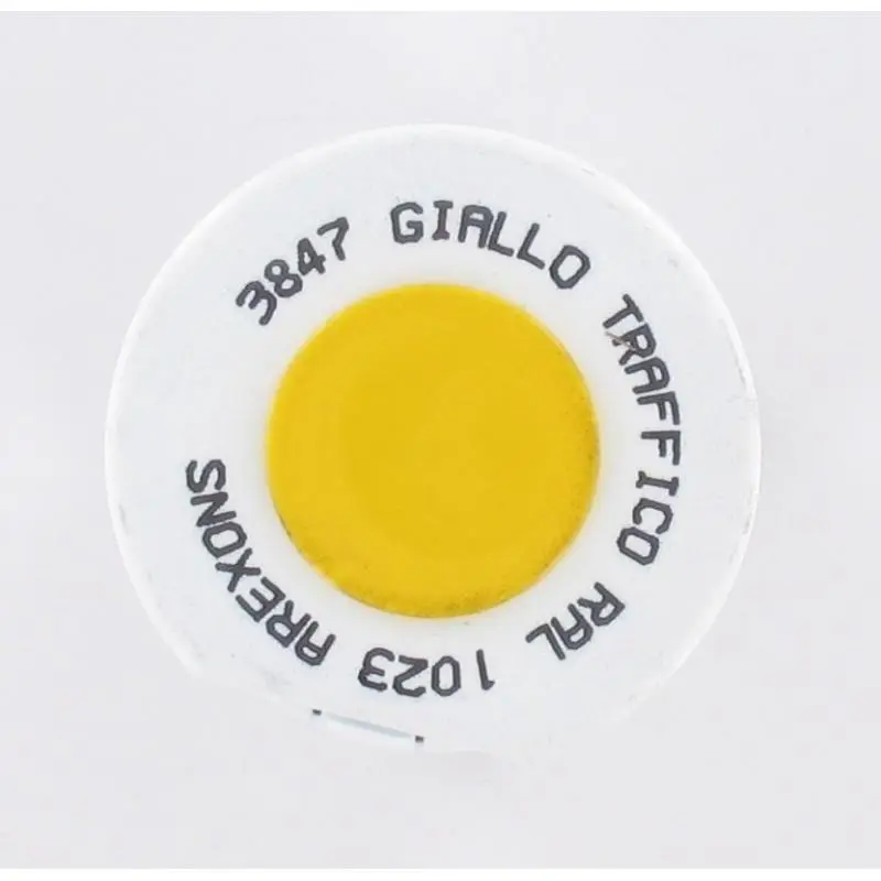 Bombe de peinture spécial métaux Jaune trafic brillant RAL 1023 - 400 ml