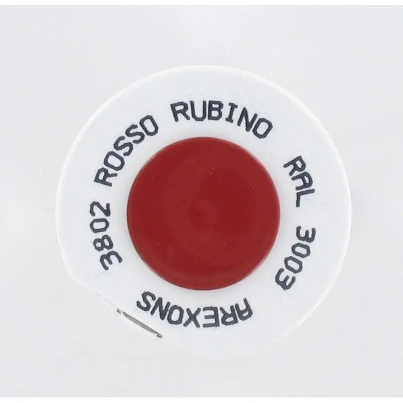 Bombe de peinture spécial métaux Rouge rubis brillant RAL 3003 - 400 ml