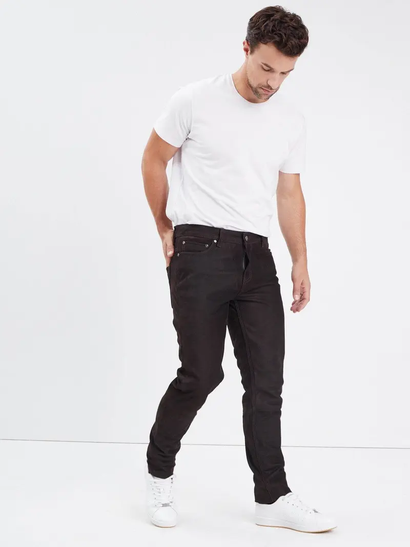 Booling madison - Pantalon cuir homme