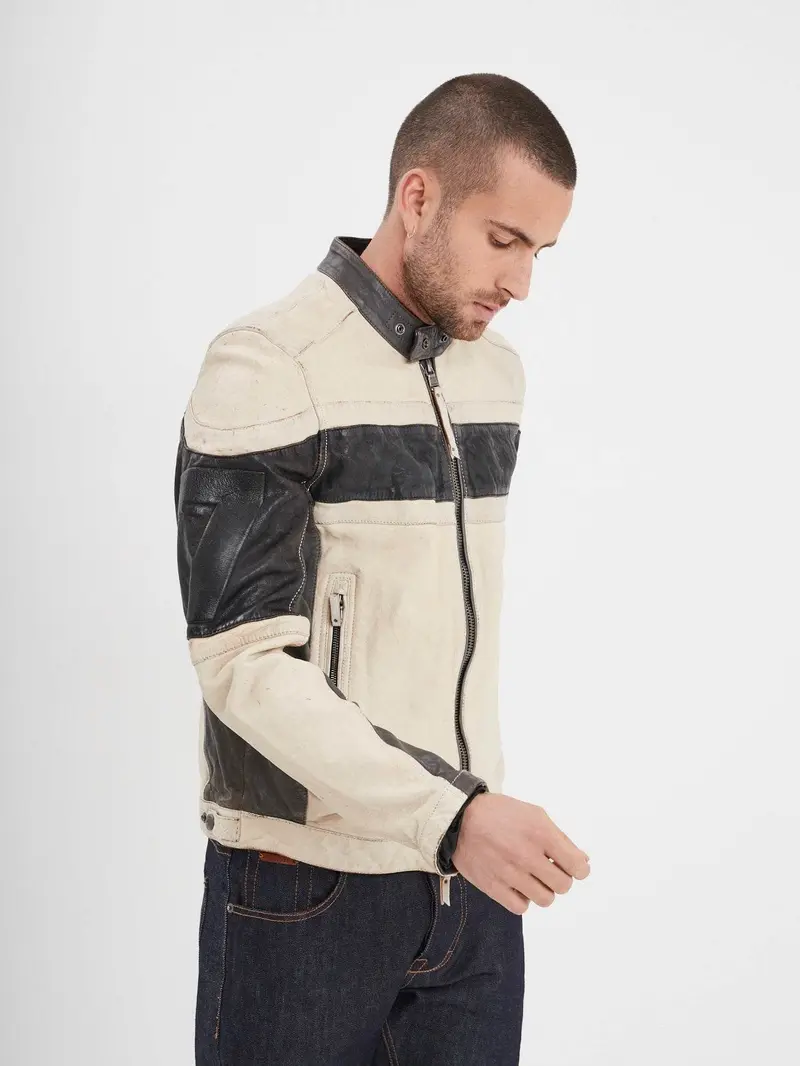 Borges - Blouson moto vintage