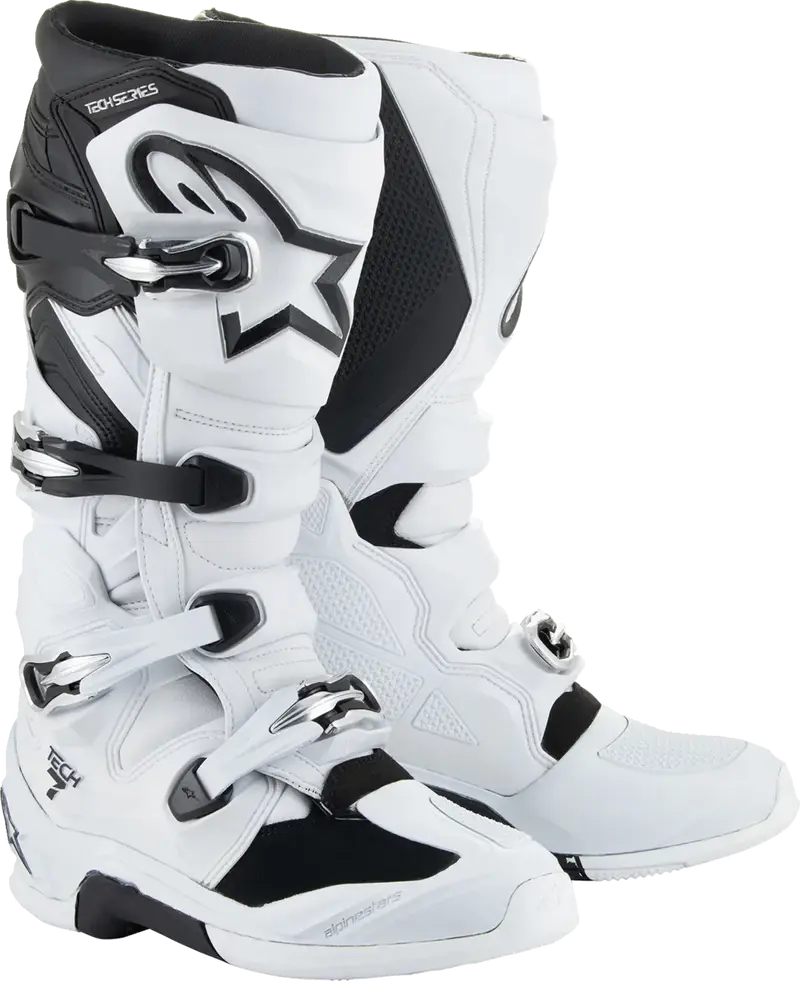 Botte Tech 7 Blanche ALPINESTARS