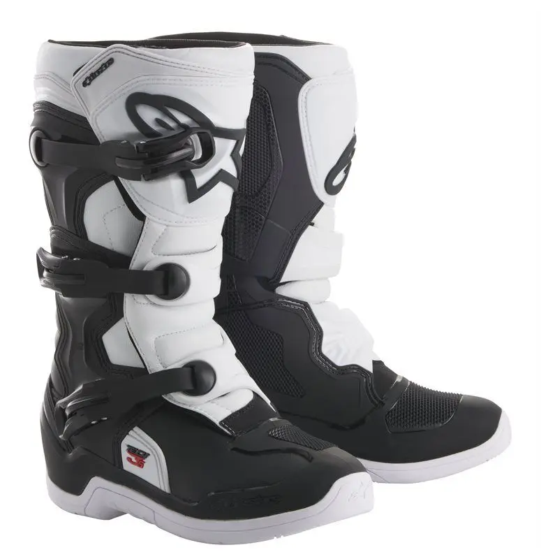 Bottes Enfant Tech3S Noir/Blanc ALPINESTARS