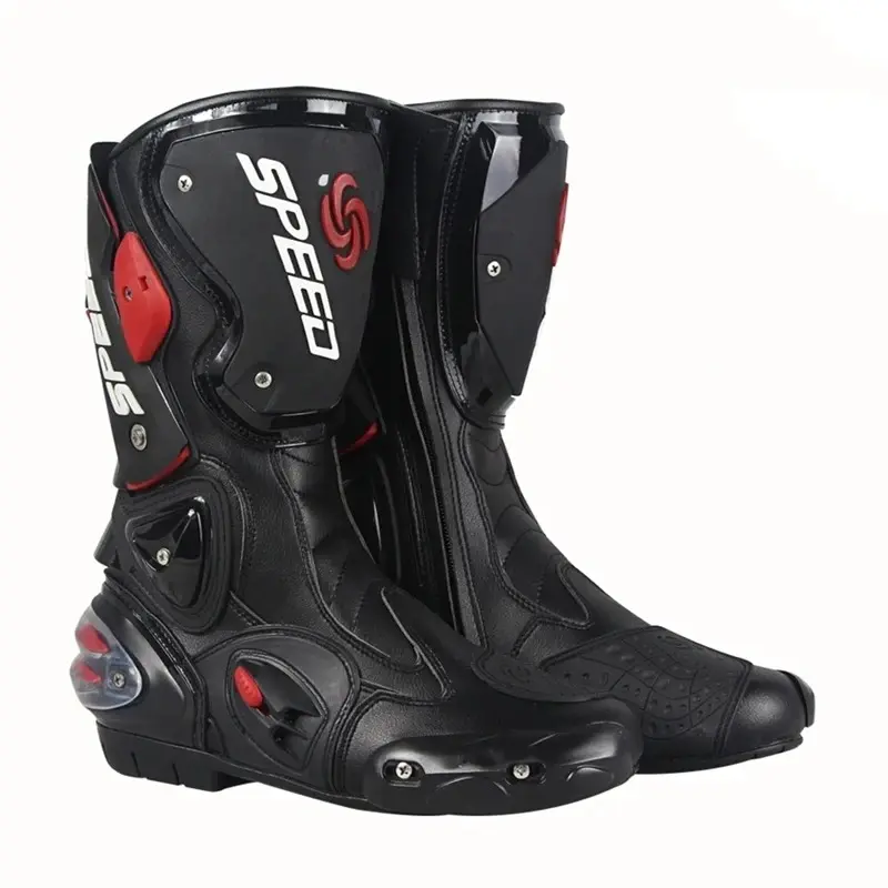 Bottes moto en cuir - Speed