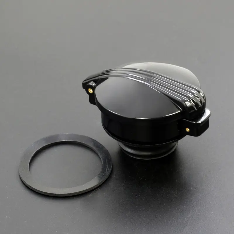 Bouchon type Monza pour Harley Davidson Sportster NOIR ou CHROME
