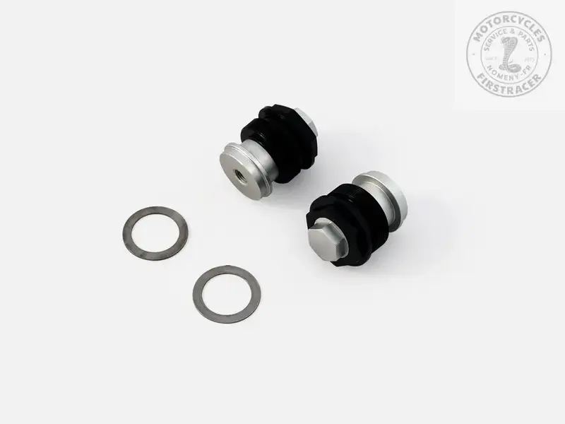 Bouchons de fourche avec précontrainte du ressort réglable Triumph 2016+